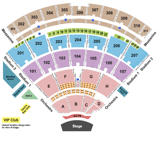 Jones Beach Theater Bone Thugs N Harmony Seating Chart